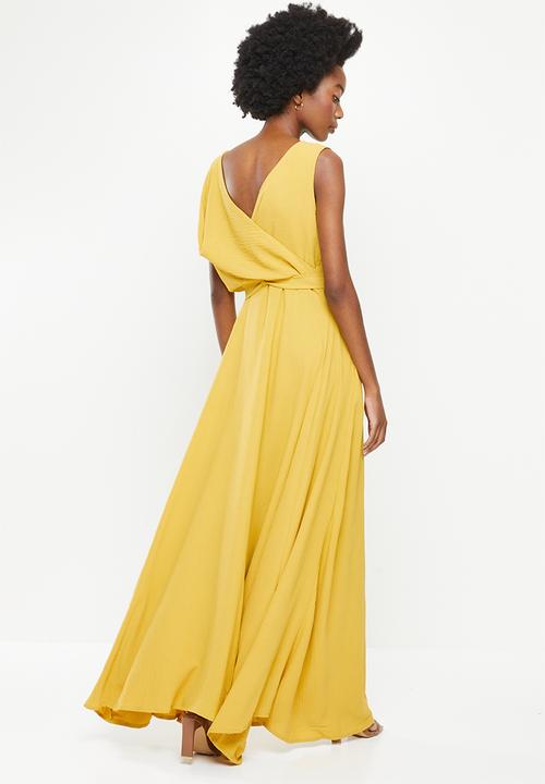 AMANDA LAIRD CHERRY - Stamford dress - mustard