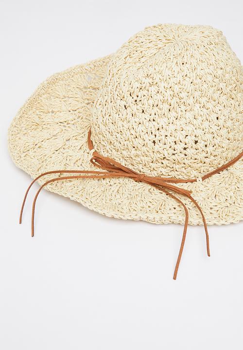 edit - Danna straw hat - natural
