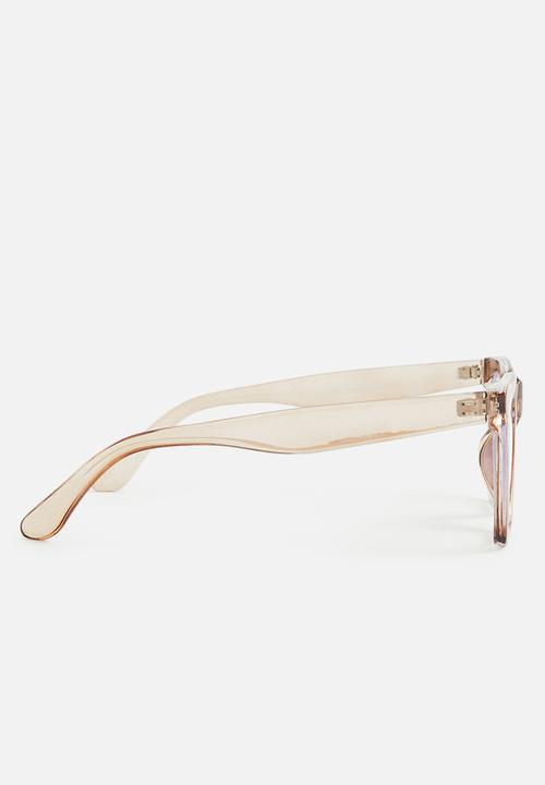 Superbalist - Ruby blue light glasses - brown