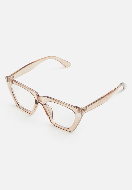 Superbalist - Ruby blue light glasses - brown