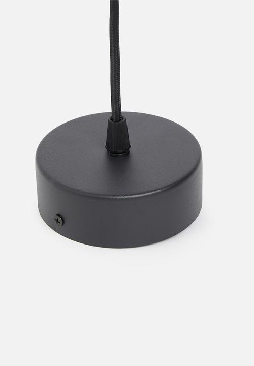Sixth Floor - Ares LED pendant - black