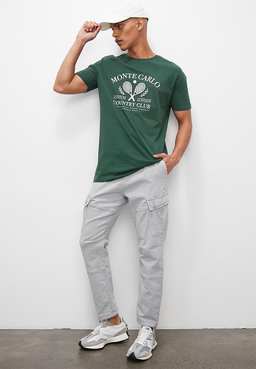 Superbalist - Statement graphic prints-modern utility - forest green