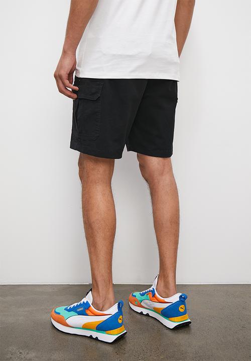 Superbalist - Twill utility pull on - black