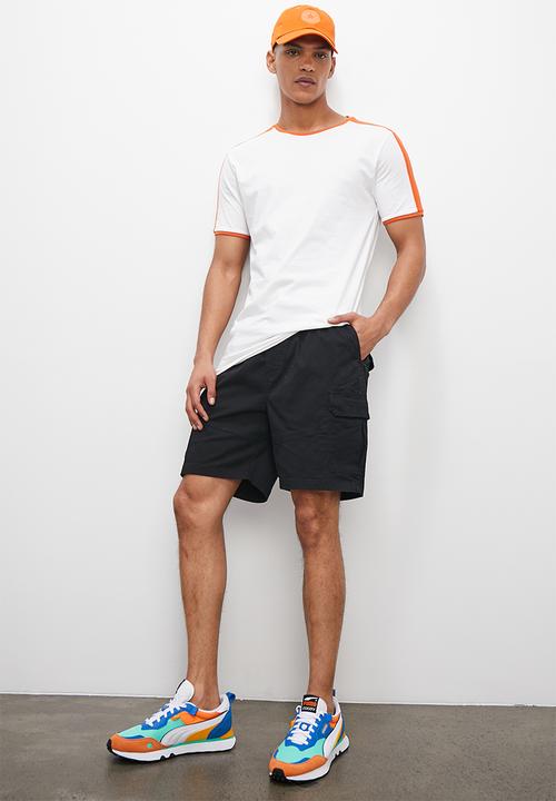 Superbalist - Twill utility pull on - black
