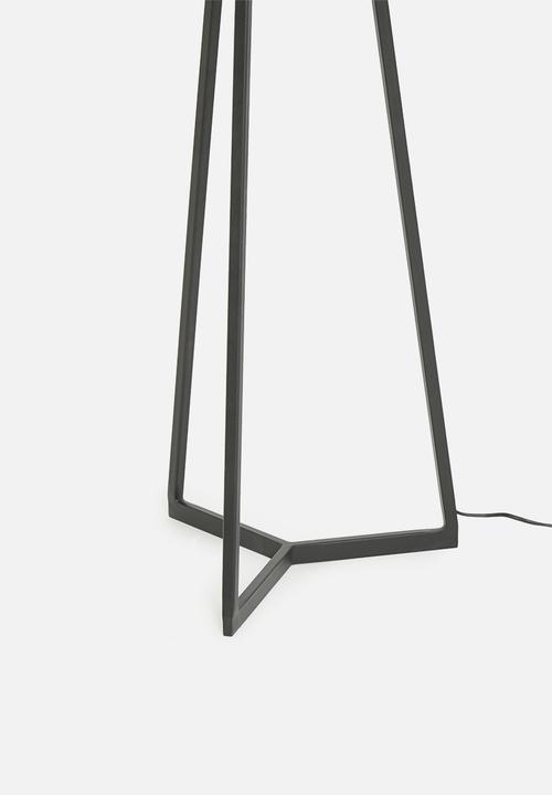 Sixth Floor - Tristan floor lamp - black