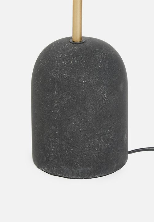 Sixth Floor - Jett table lamp - black