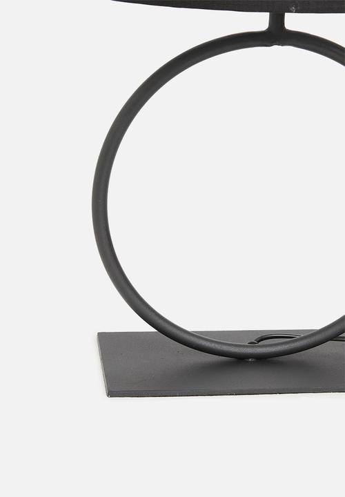 Sixth Floor - Gemma table lamp - black