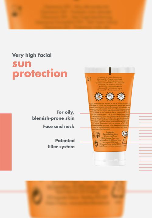 Eau Thermale Avene - Cleanance SPF50+ Sunscreen - 50ml