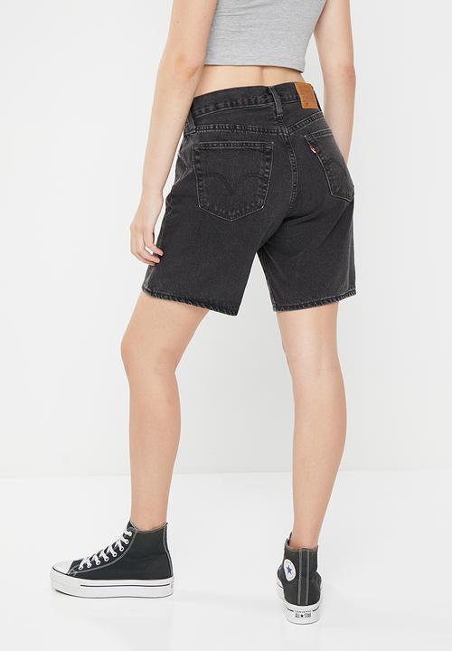 Levi’s® - 90s 501 short length jeans - black worn in