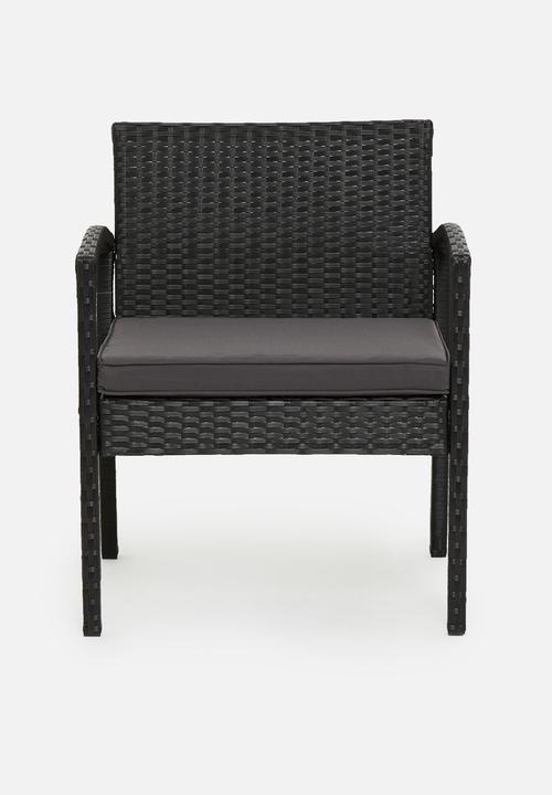 Sixth Floor - Tropez outdoor furniture set- charcoal