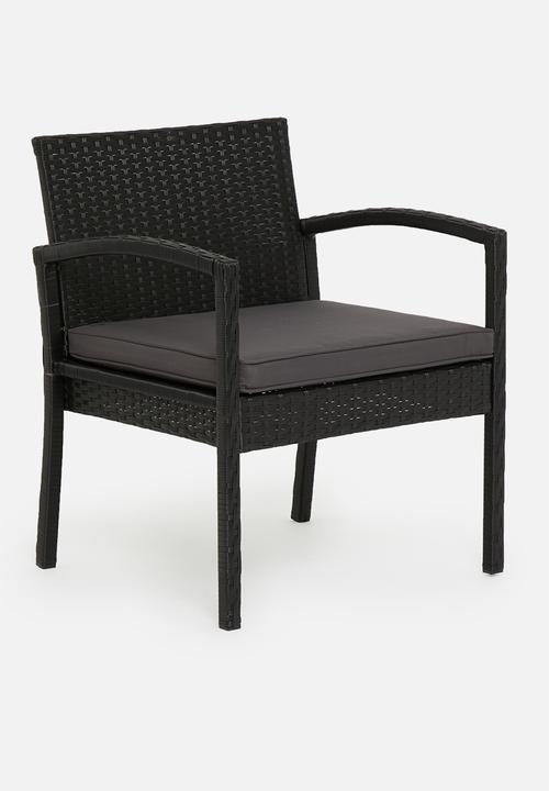 Sixth Floor - Tropez outdoor furniture set- charcoal