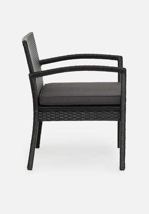 Sixth Floor - Tropez outdoor furniture set- charcoal