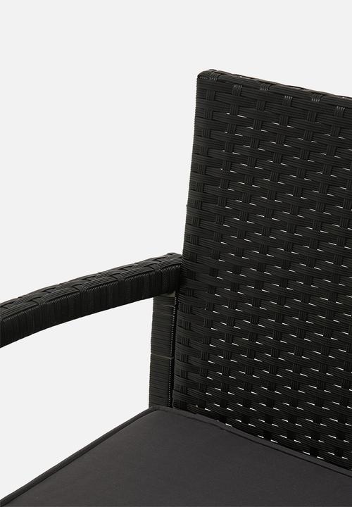 Sixth Floor - Tropez outdoor furniture set- charcoal
