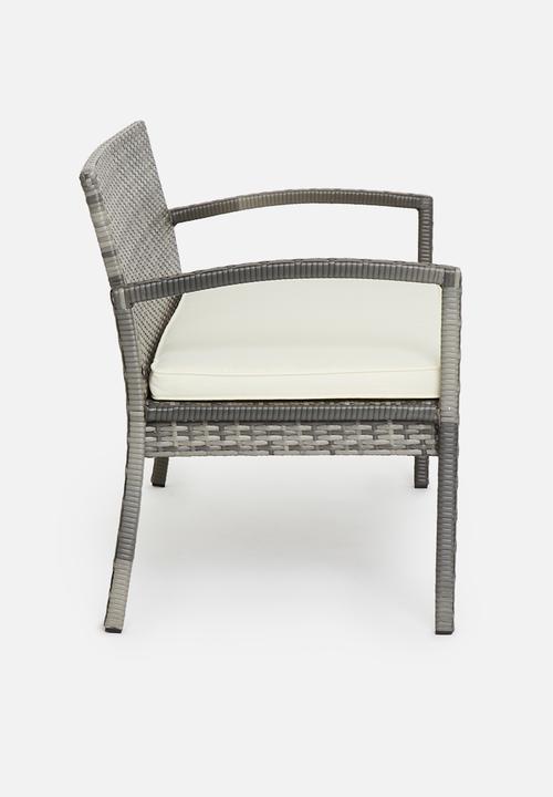 Sixth Floor - Tropez outdoor furniture set- grey