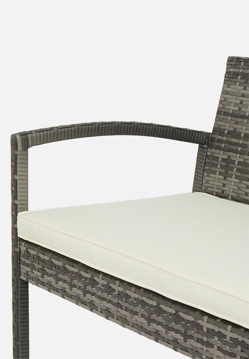 Sixth Floor - Tropez outdoor furniture set- grey