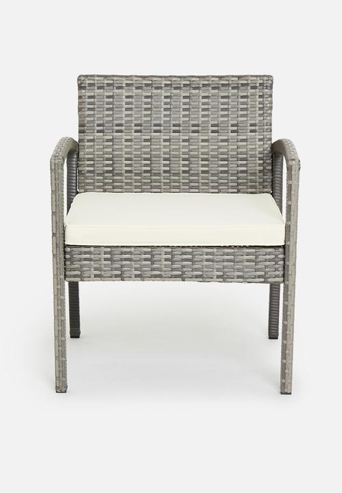 Sixth Floor - Tropez outdoor furniture set- grey