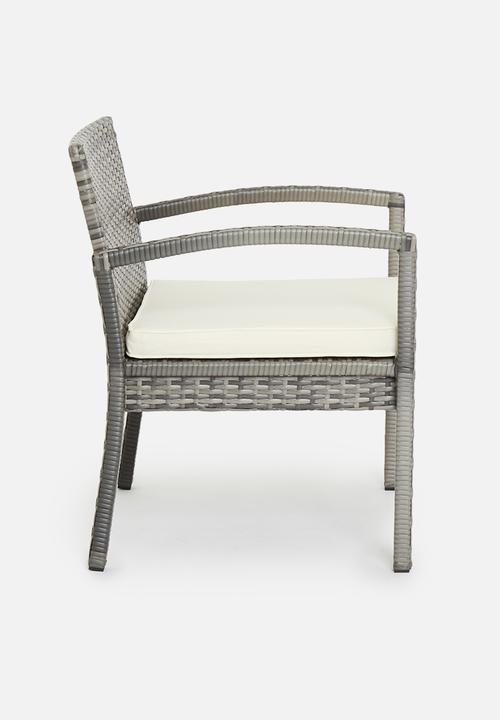 Sixth Floor - Tropez outdoor furniture set- grey