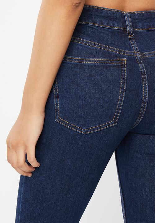 Cotton On - Petite flare jean - rinse blue