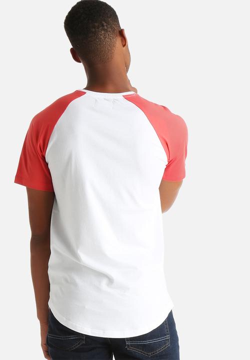 Only & Sons - Long Curved Raglan Tee