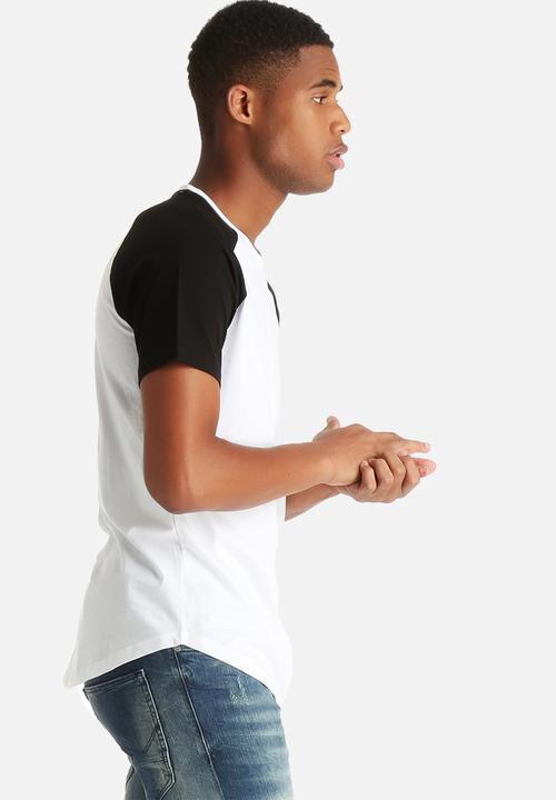 Only & Sons - Long Curved Raglan Tee