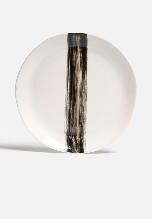 Urchin Art - Set of 4 Brushstroke Side Plates