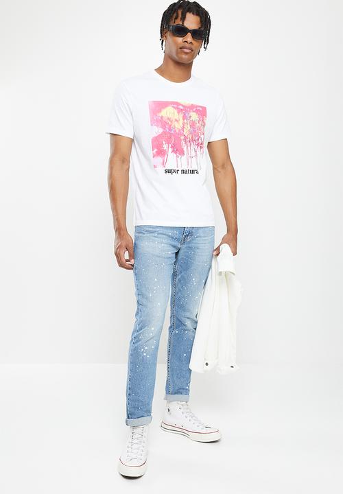 Levi’s® - Graphic crew neck tee - white