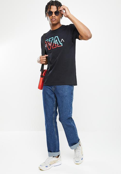 RVCA - Hampton short sleeve - black