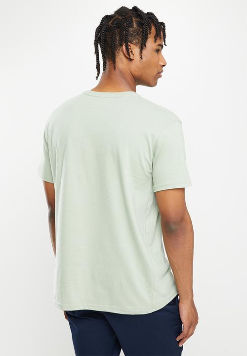 Quiksilver - Corp logo short sleeve - desert sage