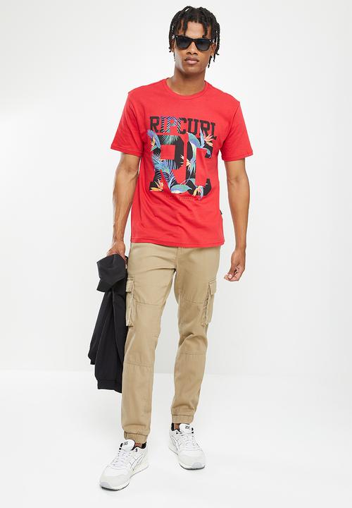 Rip Curl - Team tee - red