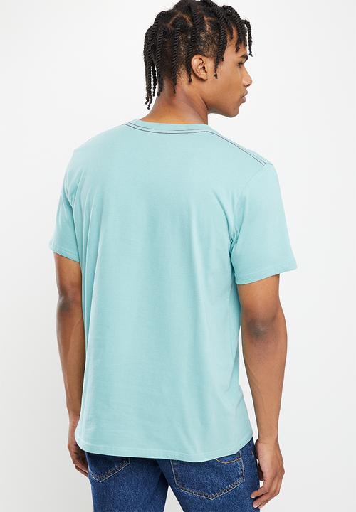 RVCA - Shifted short sleeve - nile blue