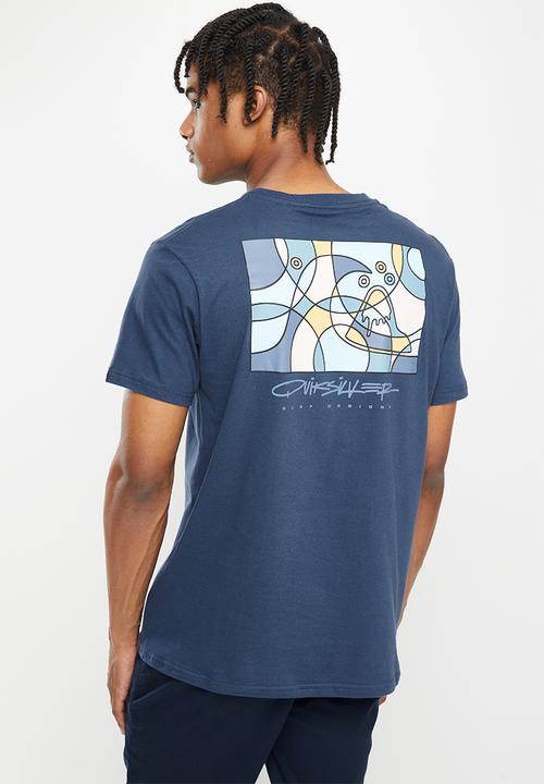 Quiksilver - Qs new wave short sleeve - insignia blue