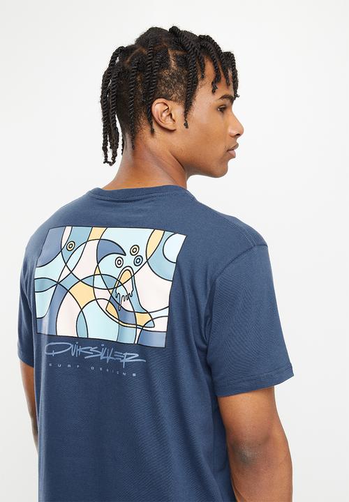 Quiksilver - Qs new wave short sleeve - insignia blue