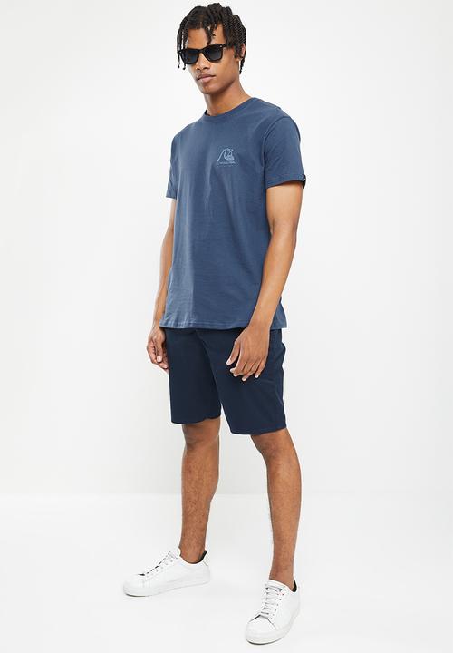 Quiksilver - Qs new wave short sleeve - insignia blue