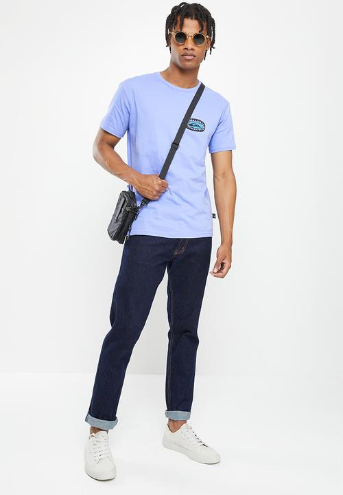 Quiksilver - Lost temple short sleeve - jacaranda