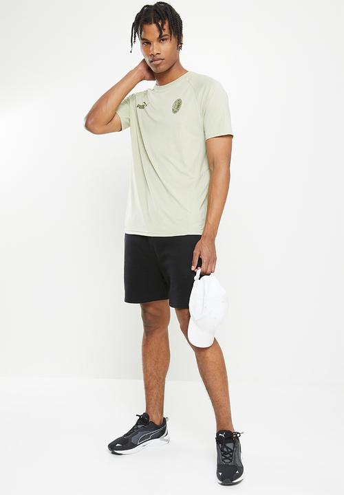 PUMA - A.C. Milan casuals tee - spring moss & dark green moss