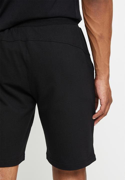 basicthread - Basicthread slim sweatshort - black