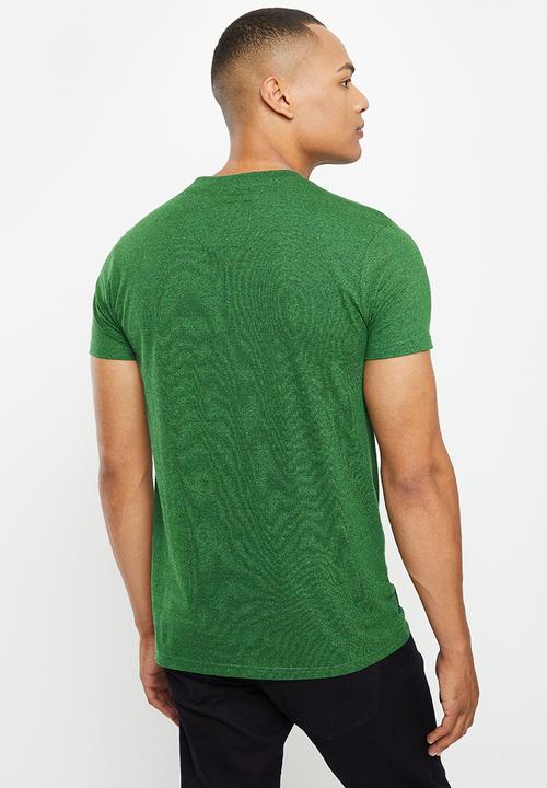 Aca Joe - Aca joe jasper left chest embroidered short sleeve crew tee - amazon