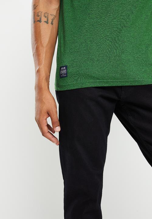 Aca Joe - Aca joe jasper left chest embroidered short sleeve crew tee - amazon
