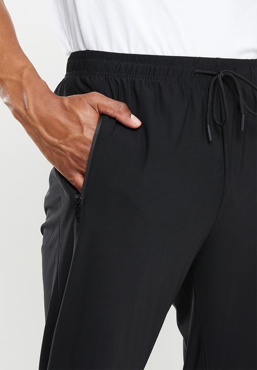 basicthread - Basicthread wide leg regular sweatpants - black