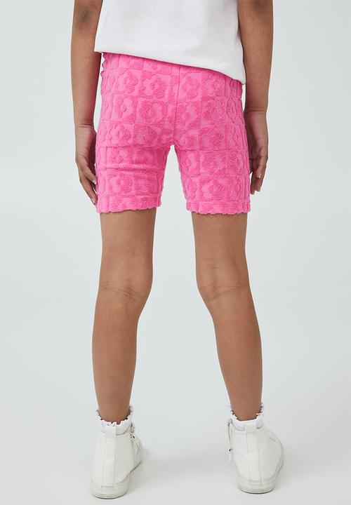 Cotton On - Hailey bike short - pink pop/geo floral