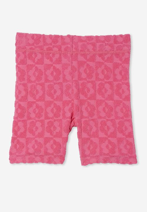 Cotton On - Hailey bike short - pink pop/geo floral