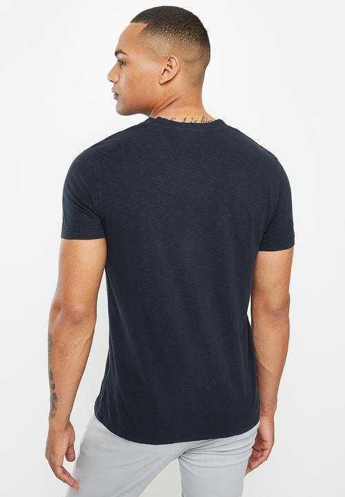 Superdry. - Pocket v neck - eclipse navy