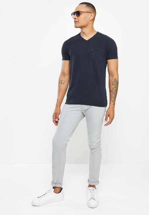 Superdry. - Pocket v neck - eclipse navy