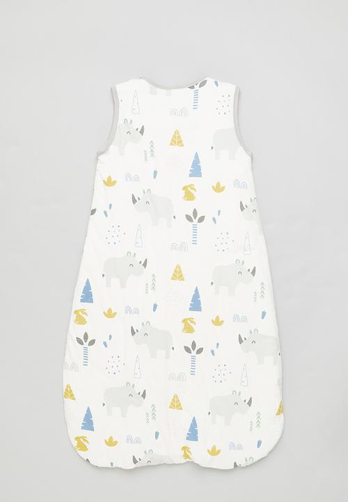 Pop Candy - Elephant sleeping bag - white multi
