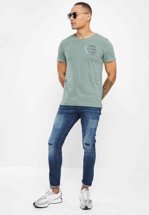 S.P.C.C - Booker tee - light blue