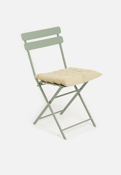 H&S - Set of 2 chair pad - ecru