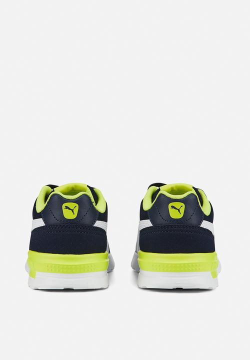 PUMA - Graviton ac ps - peacoat- puma white-light lime