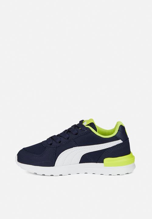 PUMA - Graviton ac ps - peacoat- puma white-light lime