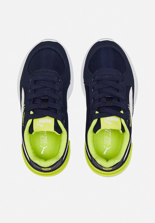 PUMA - Graviton ac ps - peacoat- puma white-light lime