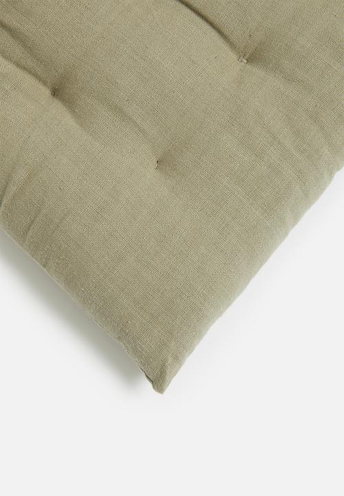 H&S - Set of 2 chair pad - stone